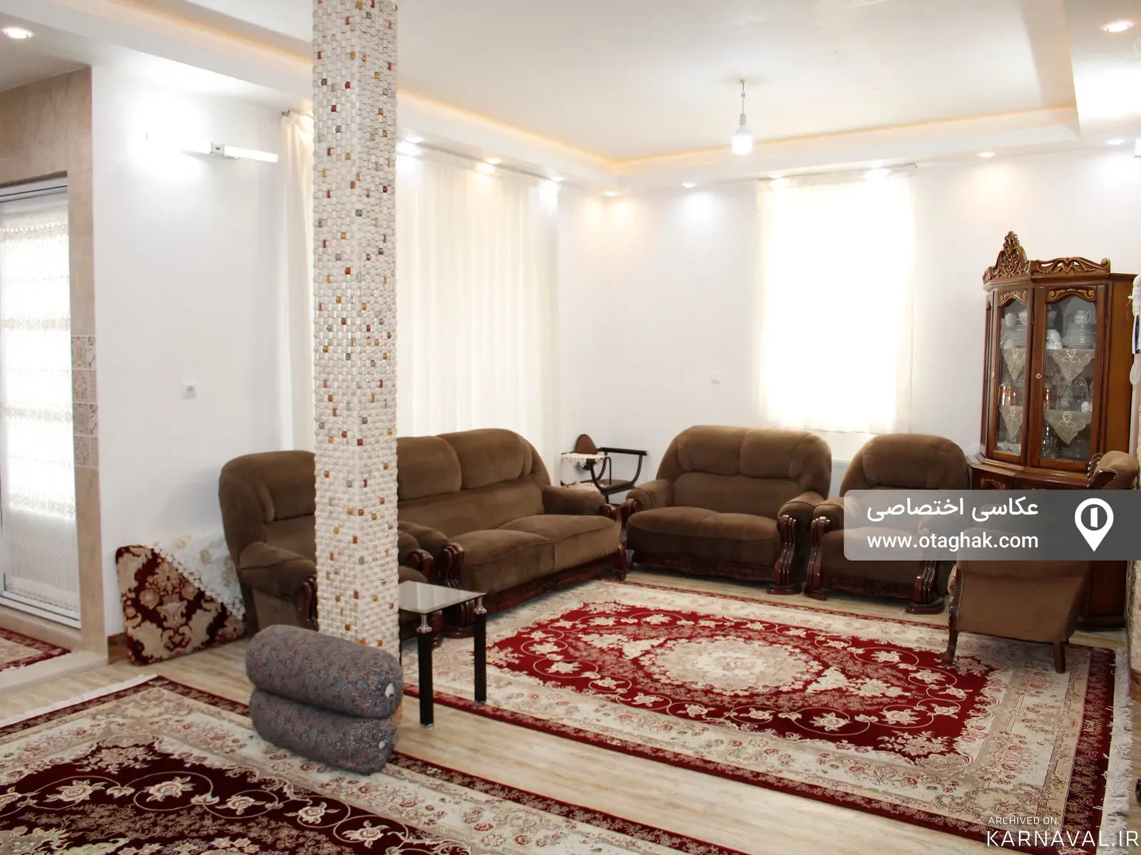 آپارتمان سپیده نزدیک خانه های تاریخی کاشان