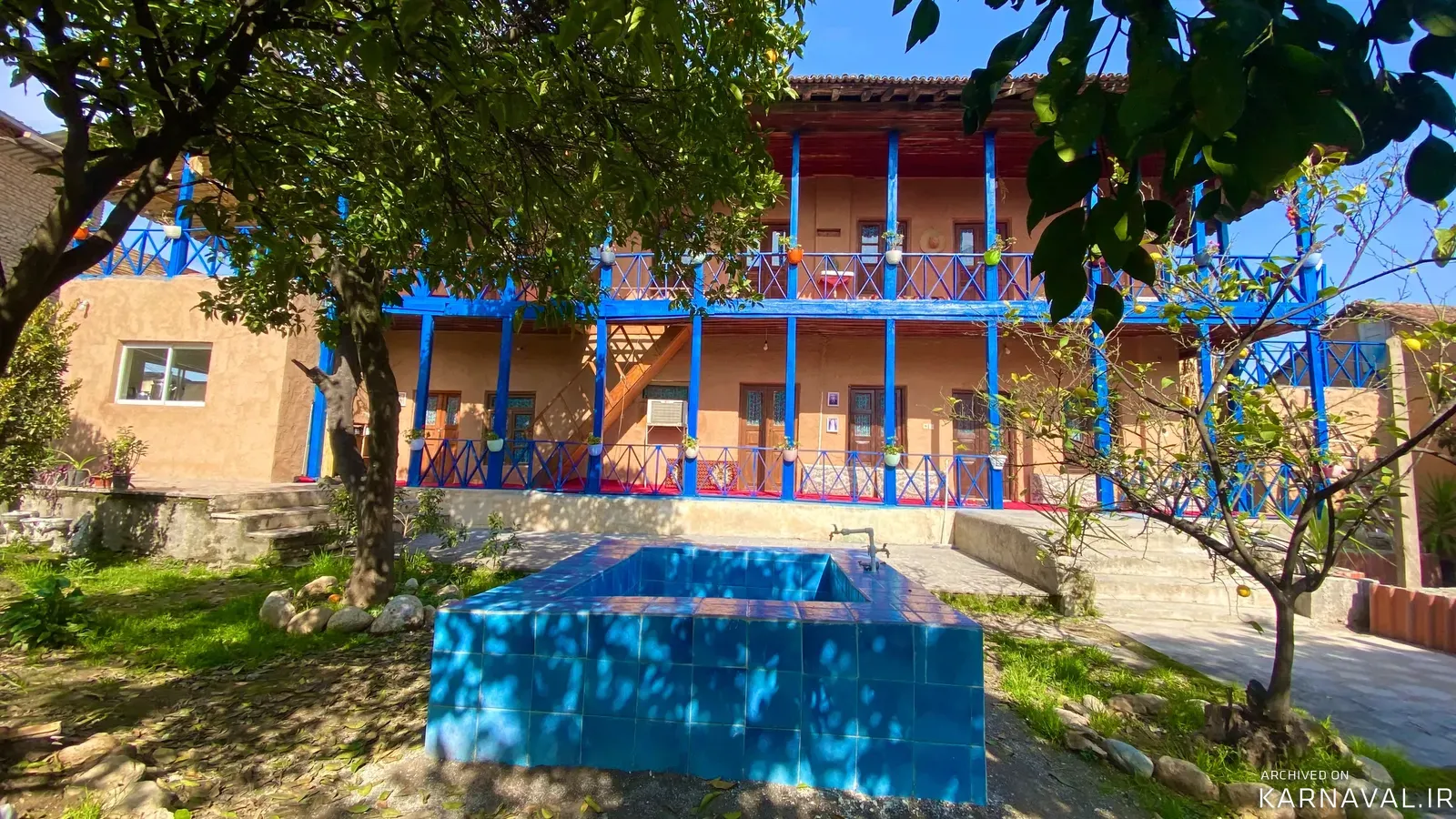 اقامتگاه بومگردی عمارت بیک (واحد هخامنشیان) گلوگاه اقامتگاه بومگردی عمارت بیک (واحد هخامنشیان) گلوگاه