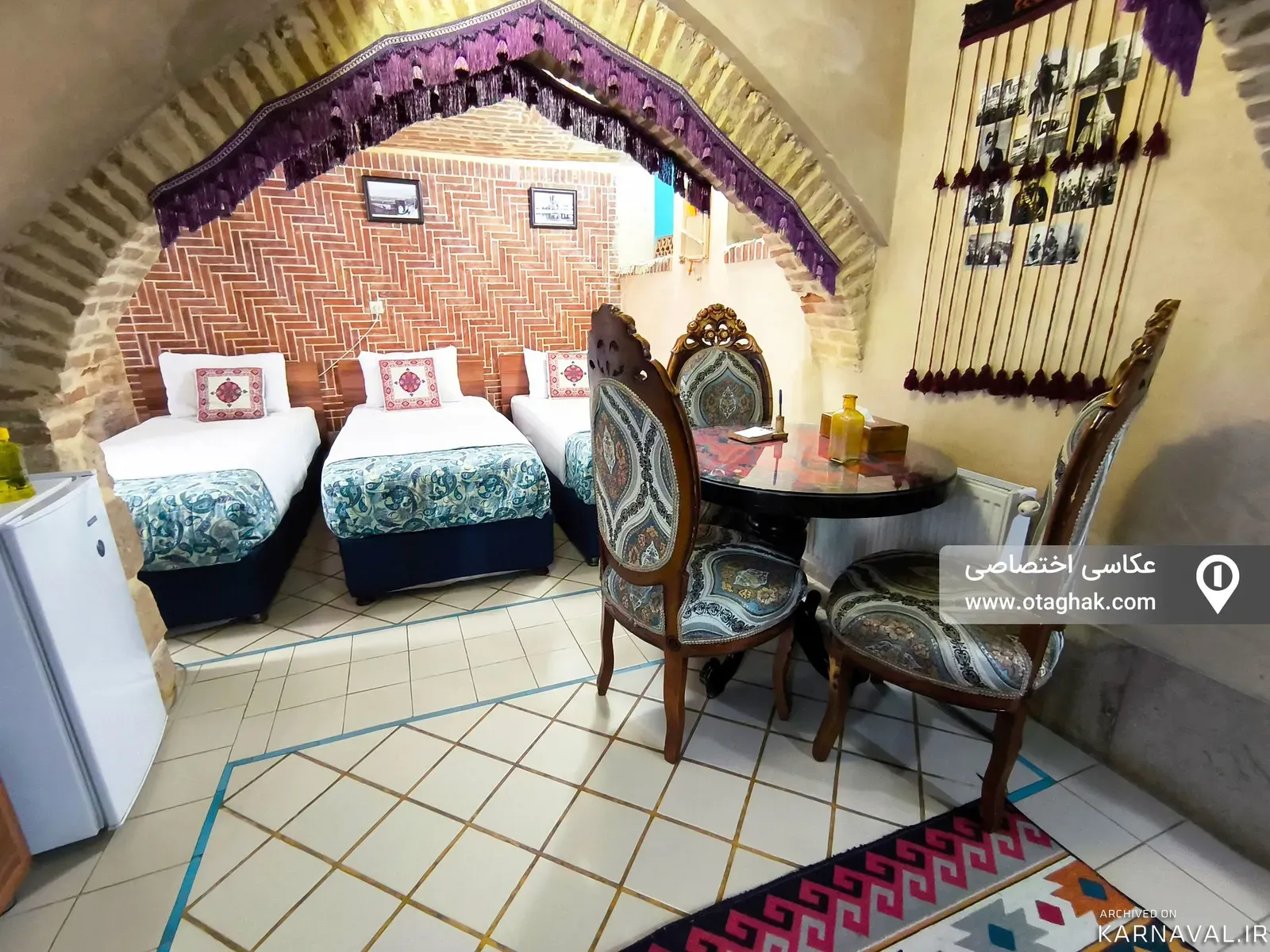 اقامتگاه بوم‌گردی ماه منیر (اتاق شاهنشین) شیراز