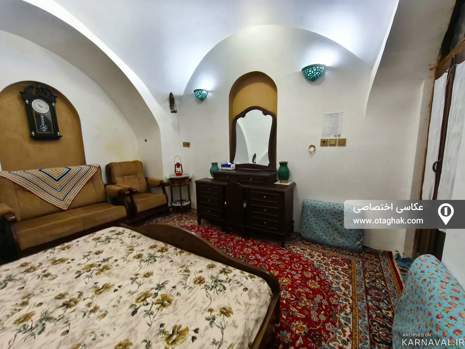 اقامتگاه بوم‌گردی عمارت هشت (اتاق ماسوره) یزد