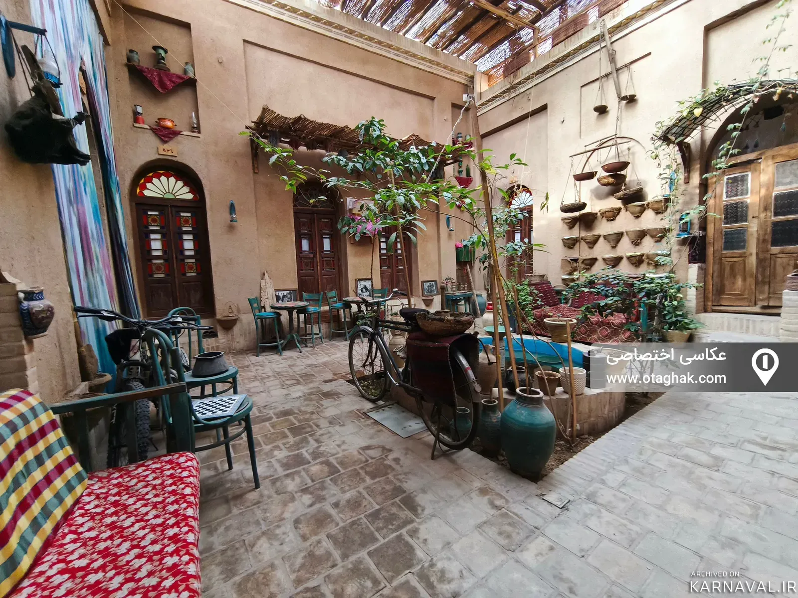 اقامتگاه بومگردی عمارت هشت (اتاق ماسوره) یزد اقامتگاه بومگردی عمارت هشت (اتاق ماسوره) یزد