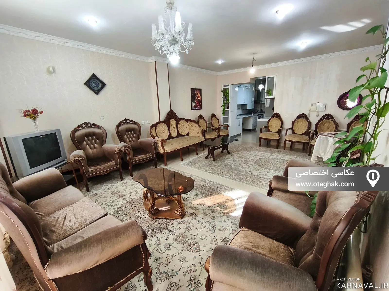 آپارتمان مبله صالح نزدیک پل خواجو  اصفهان