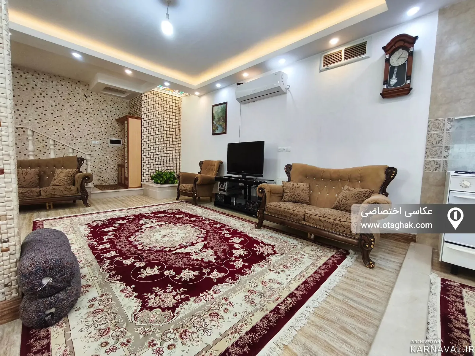 آپارتمان سپیده نزدیک خانه های تاریخی کاشان