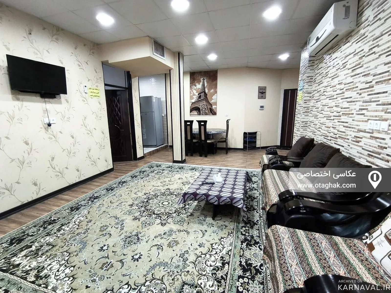 هتل آپارتمان مبله آدینه (۴) مرکز شهر شیراز