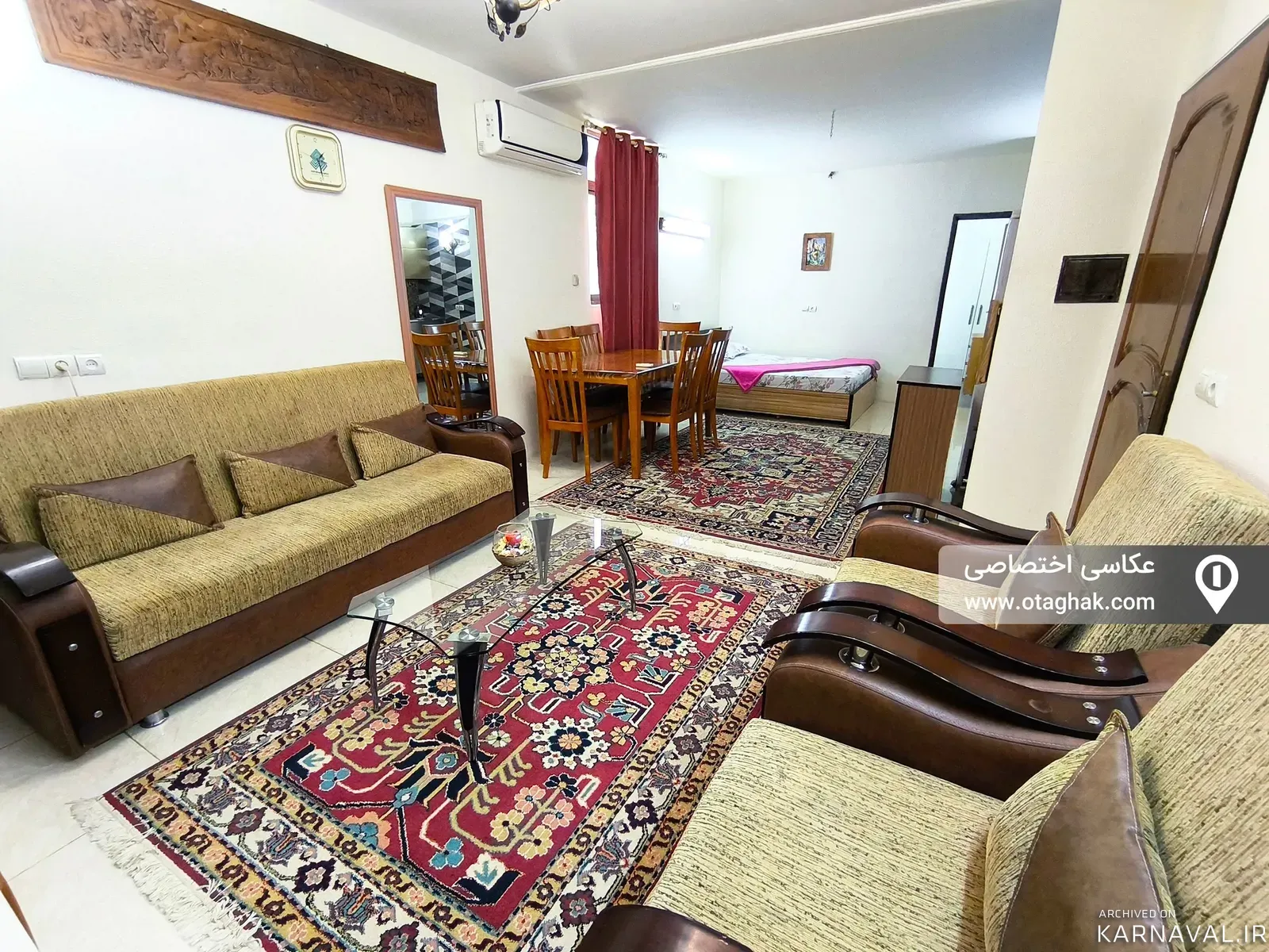 آپارتمان مبله شهرک صدف (واحد 2) کیش