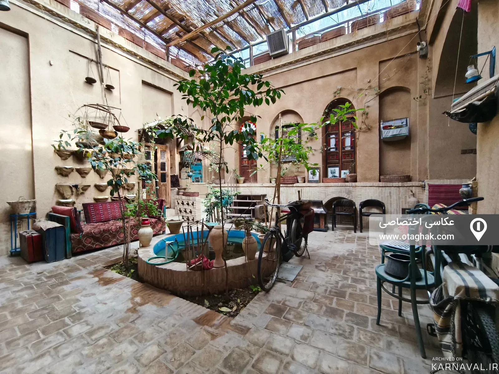 اقامتگاه بومگردی عمارت هشت (اتاق پستو) یزد اقامتگاه بومگردی عمارت هشت (اتاق پستو) یزد