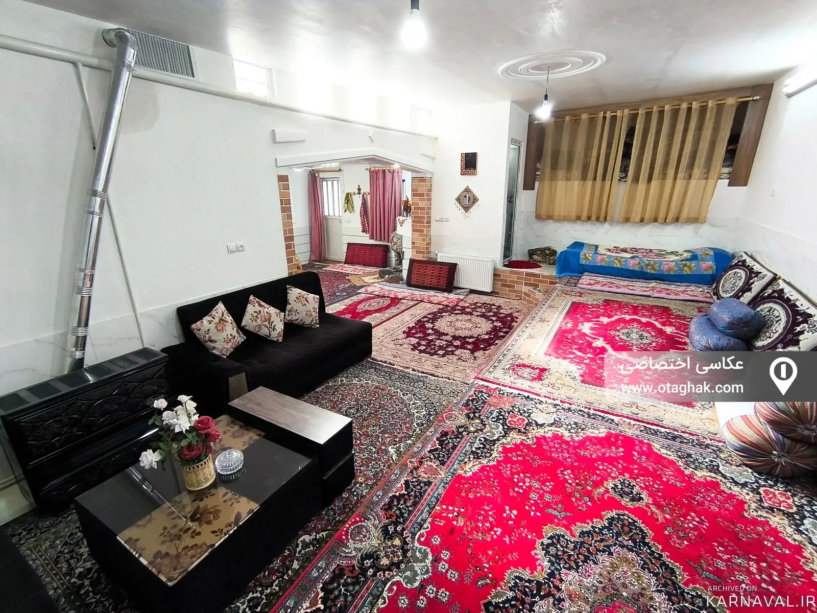 ویلا باغ ویلای ریحان بسطام ویلا باغ ویلای ریحان بسطام