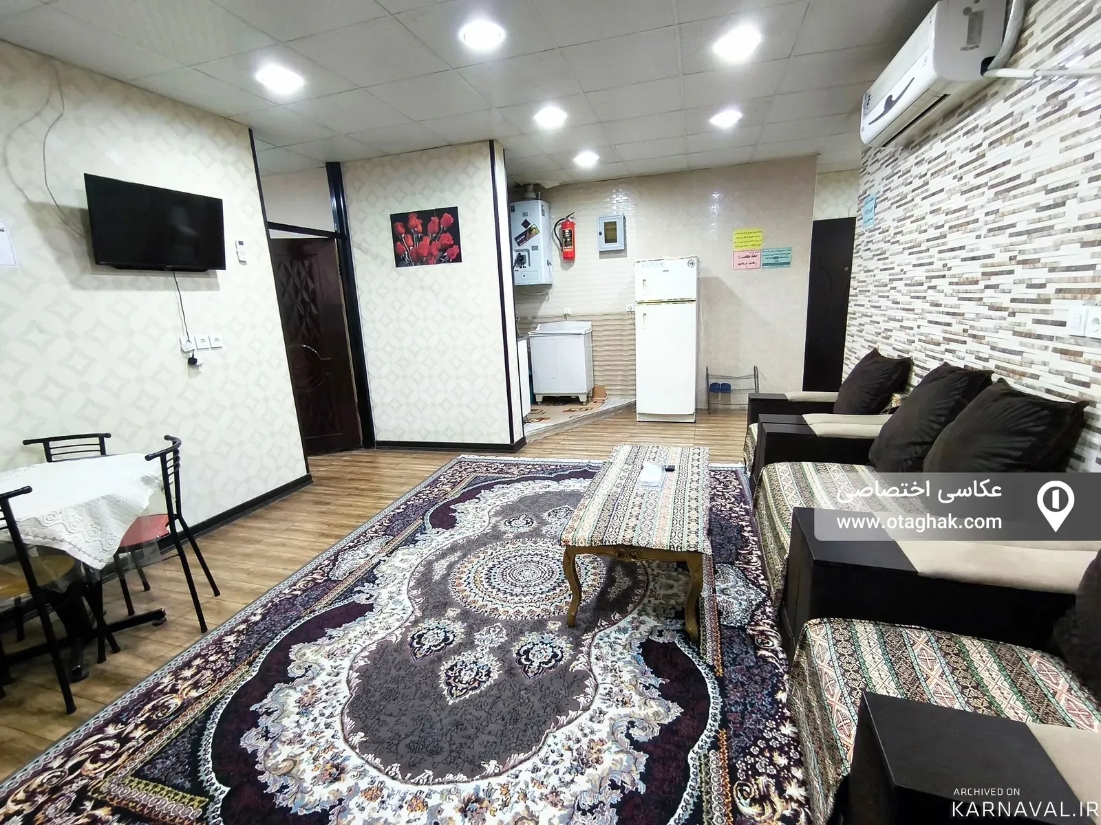 هتل آپارتمان مبله آدینه (۲) مرکز شهر  شیراز