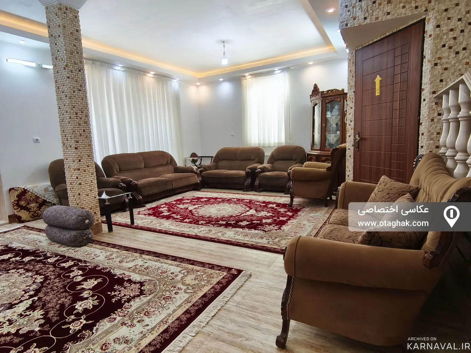 آپارتمان سپیده نزدیک خانه های تاریخی کاشان