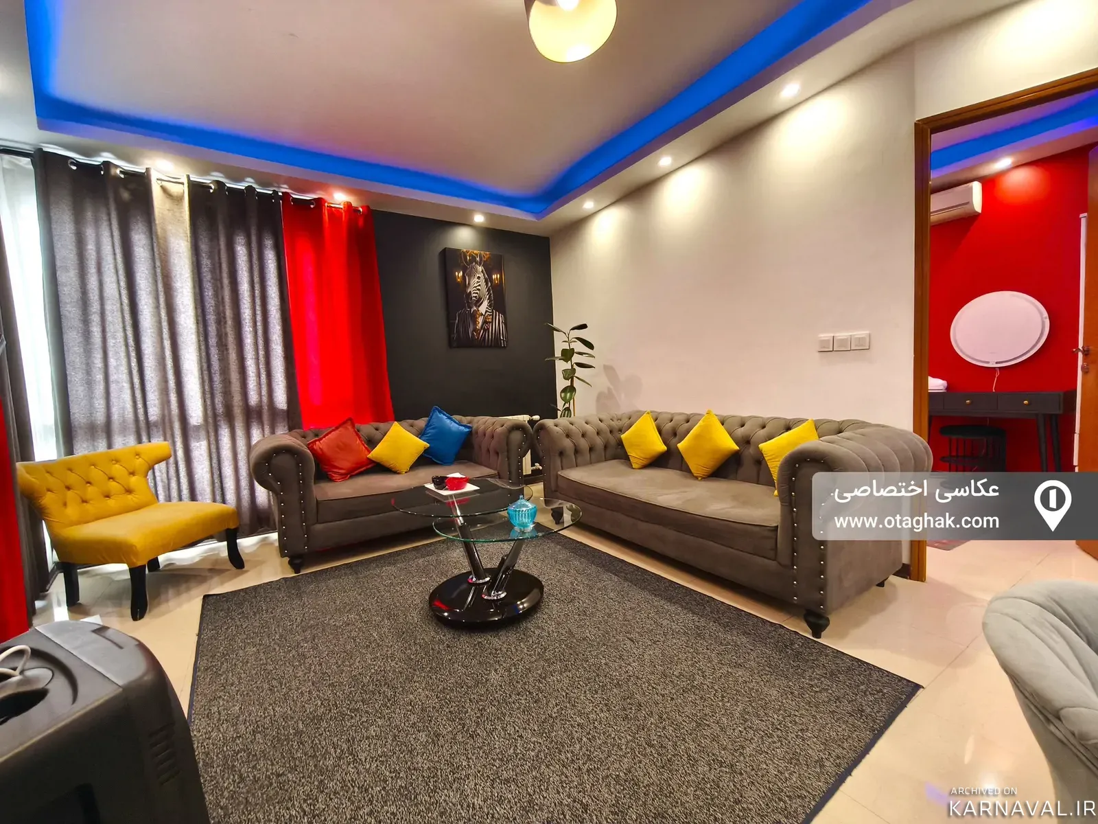 آپارتمان مبله لوکس (4) در یوسف آباد تهران