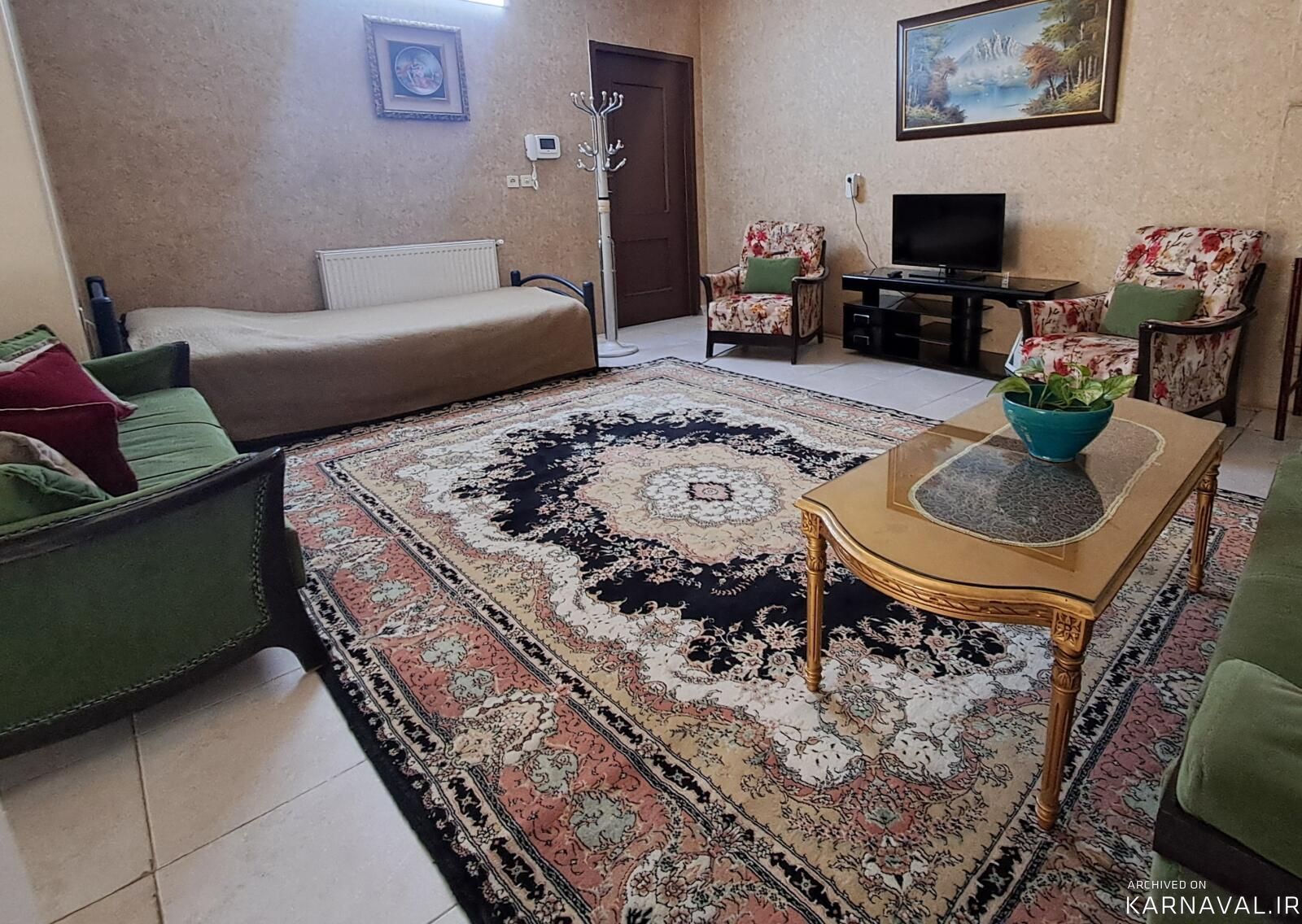 آپارتمان یک خوابه تمیز نیکنام