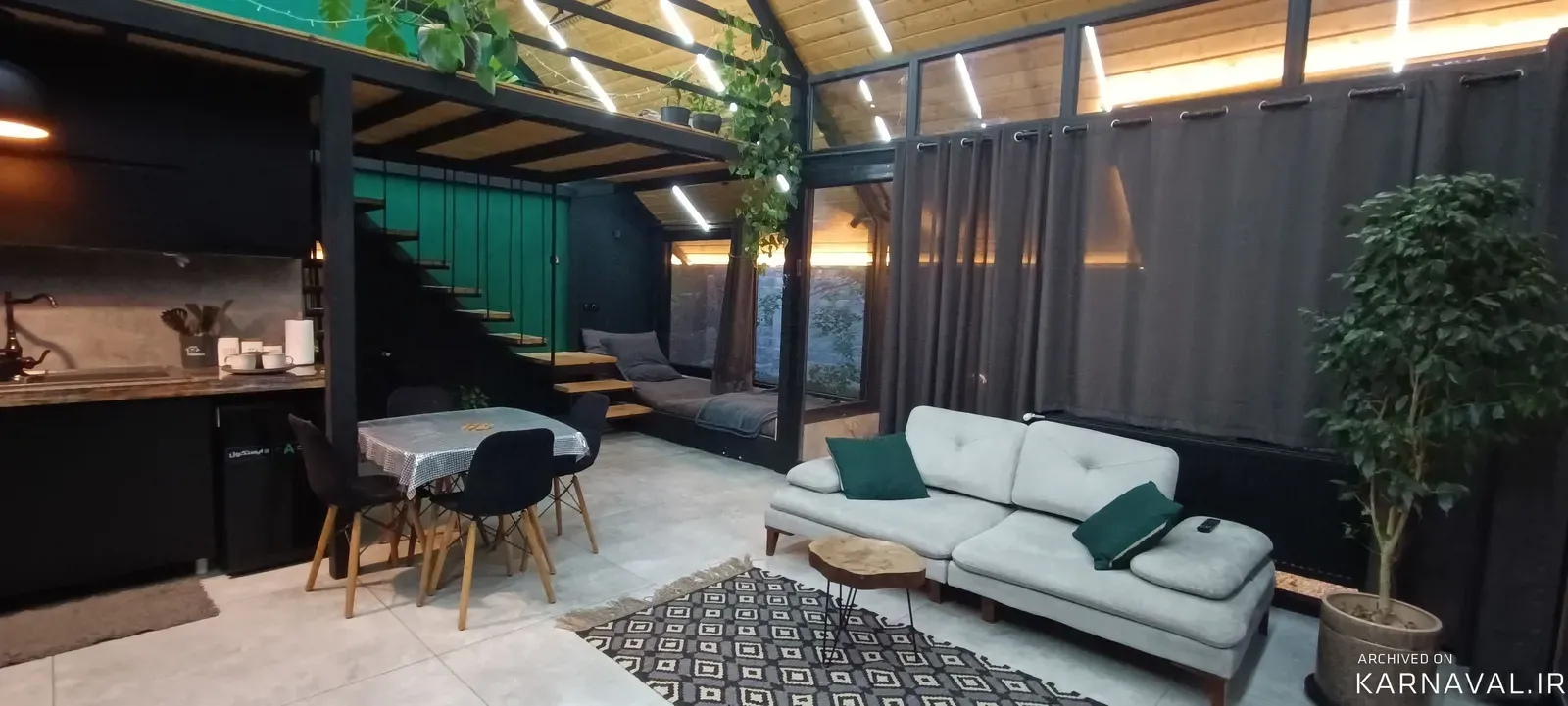 کلبه شیشه ای توکا ماسال