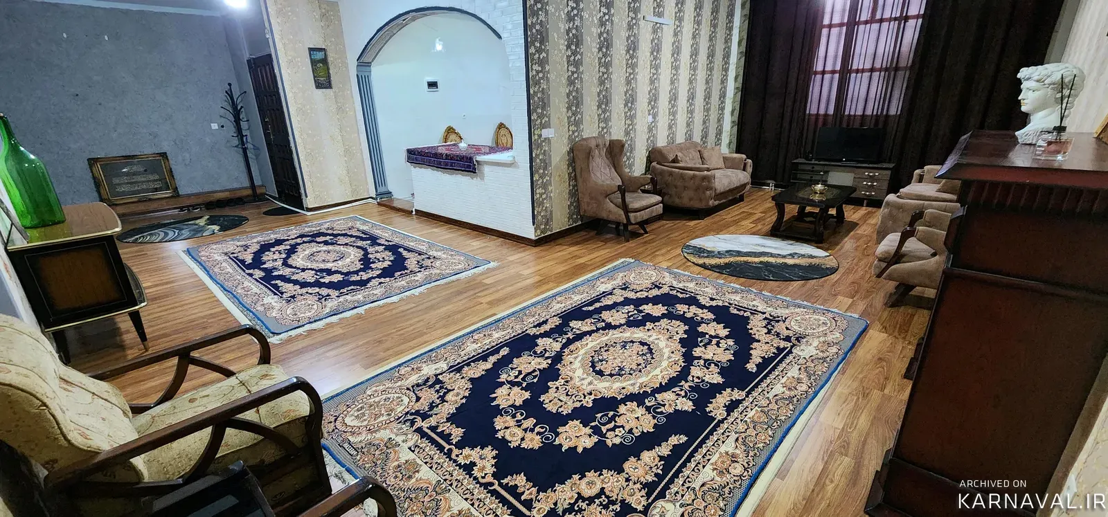 آپارتمان مبله صدف در باغ فیض تهران