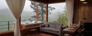 کلبه آشیانه با جکوزی رامسر کلبه آشیانه با جکوزی رامسر