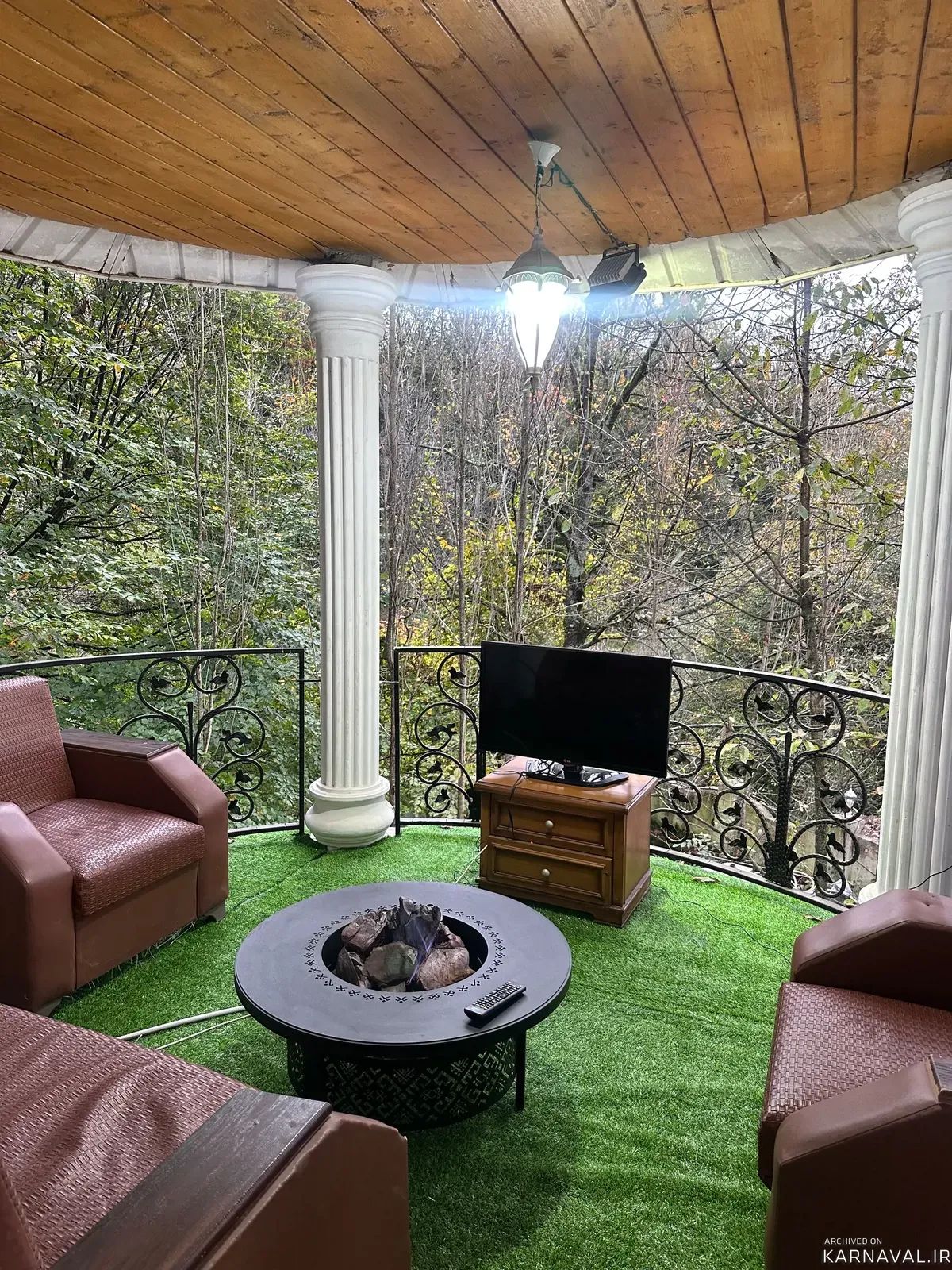 ویلا دوبلکس گردنه حیران با فوتبال دستی آستارا