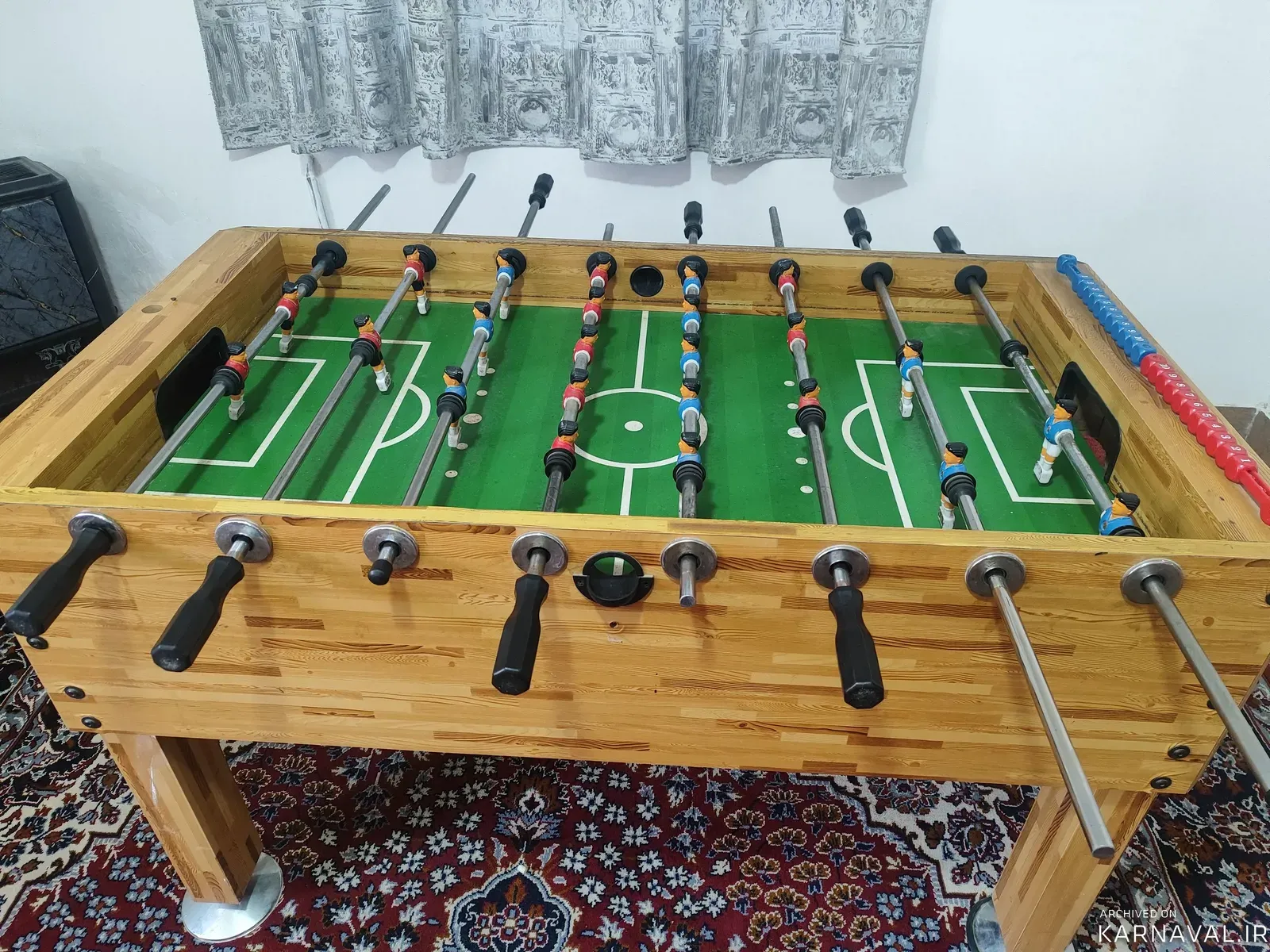 ویلا سعیدی با فوتبال دستی رینه