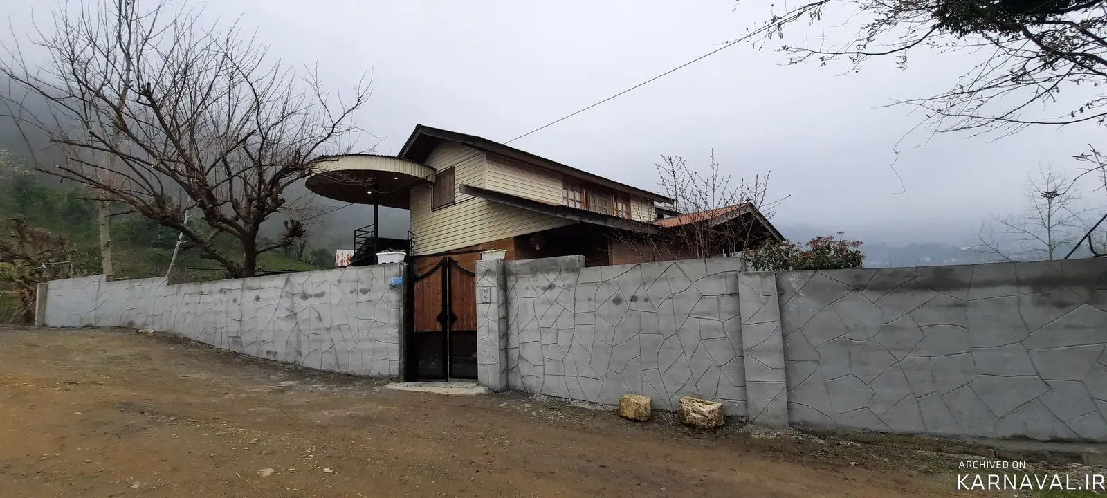 کلبه جنگلی باران رامسر