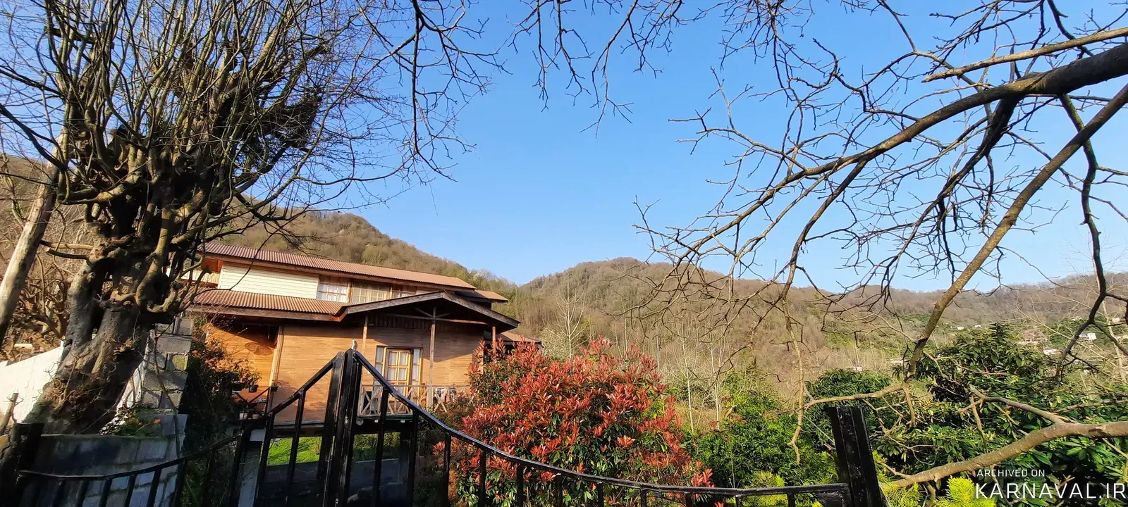 کلبه جنگلی باران رامسر