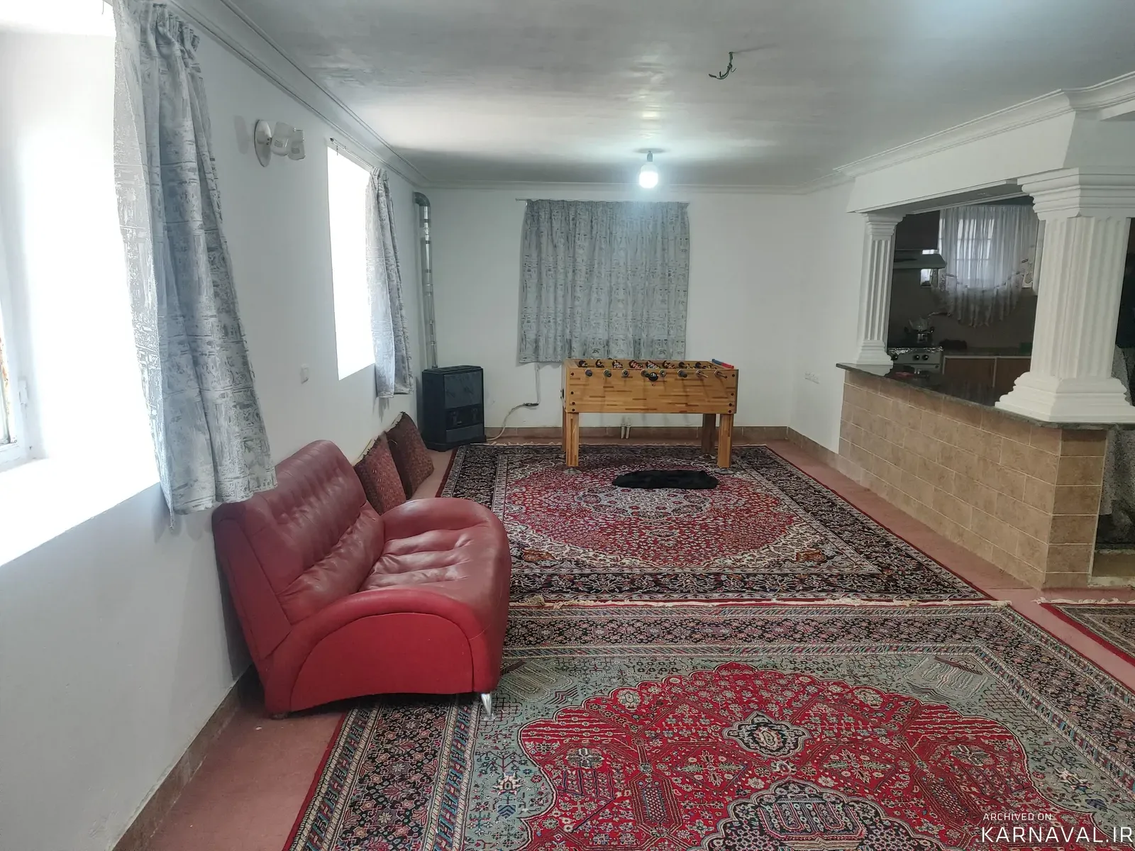 ویلا سعیدی با فوتبال دستی رینه