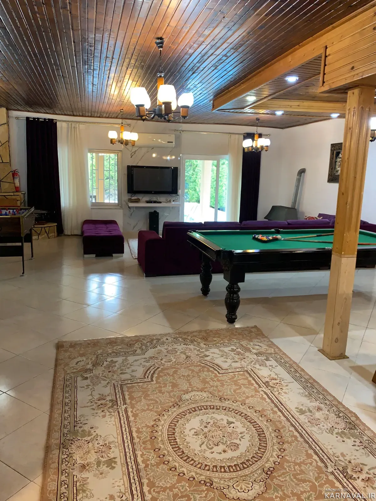 ویلا ساحلی استخر روباز آبگرم لاله زار  نوشهر