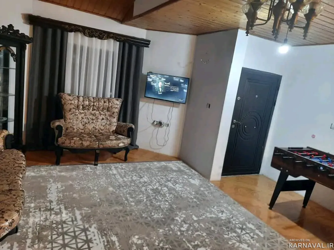 ویلا  دنج و دلنشین با فوتبال دستی شیرود