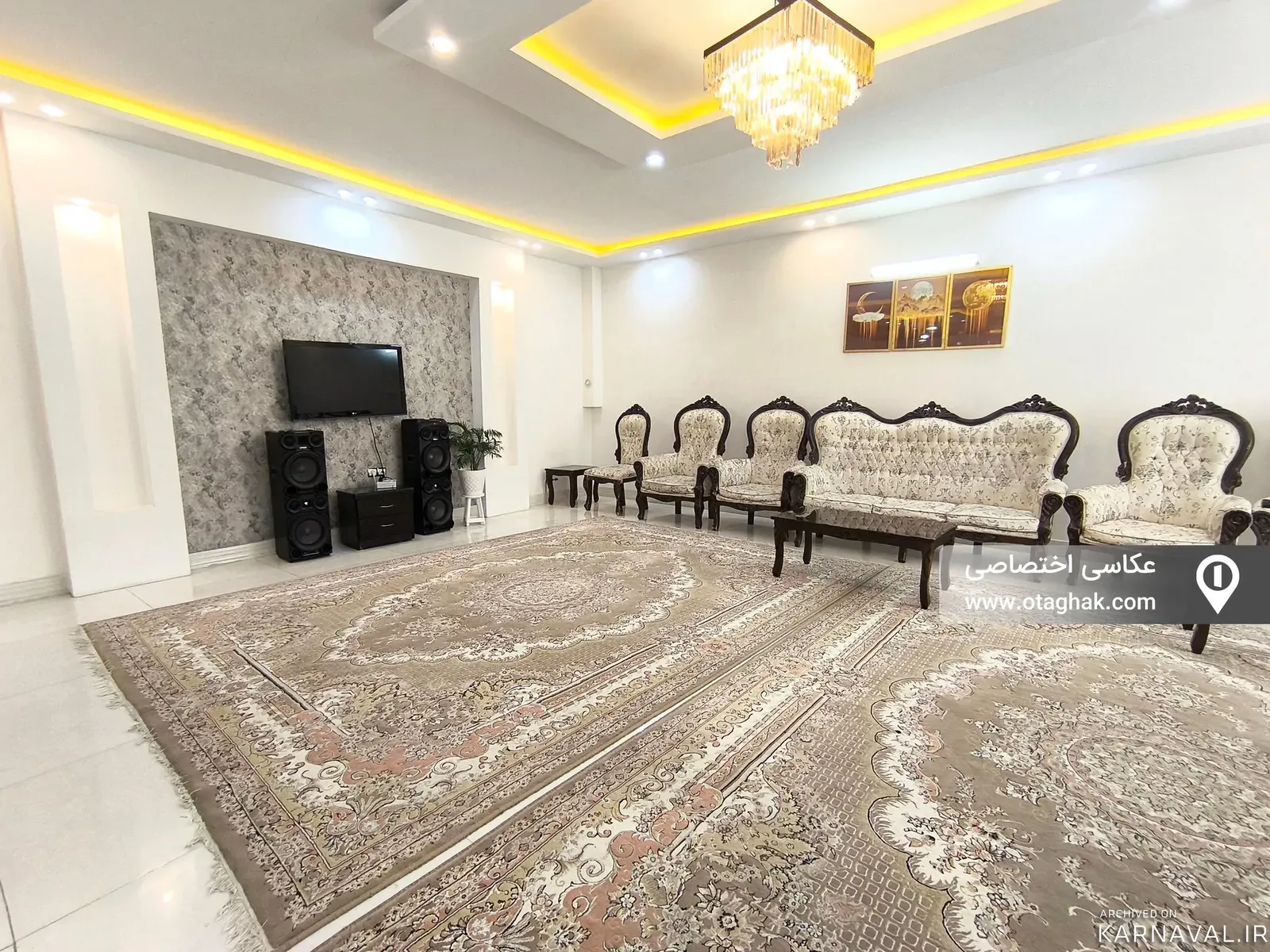 ویلا استخردار آبگرم صدف طلایی مشهد