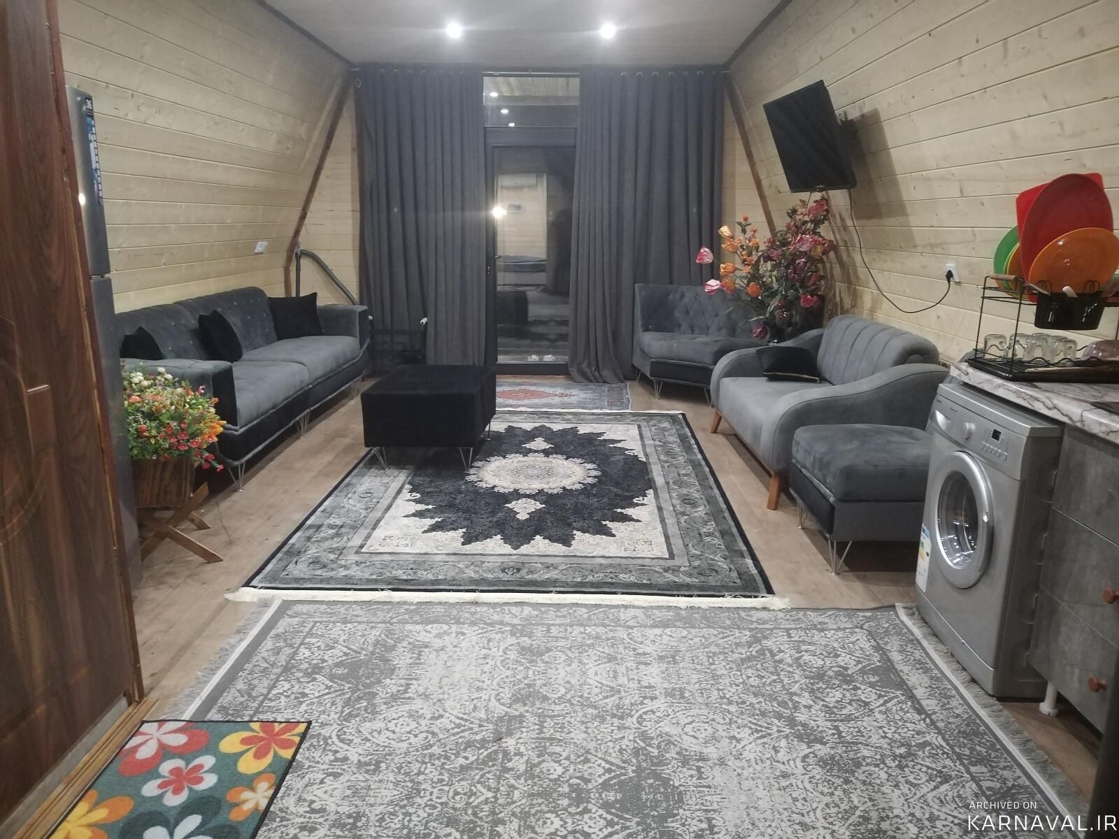 کلبه دوخواب با جکوزی ساسان کلبه دوخواب با جکوزی ساسان
