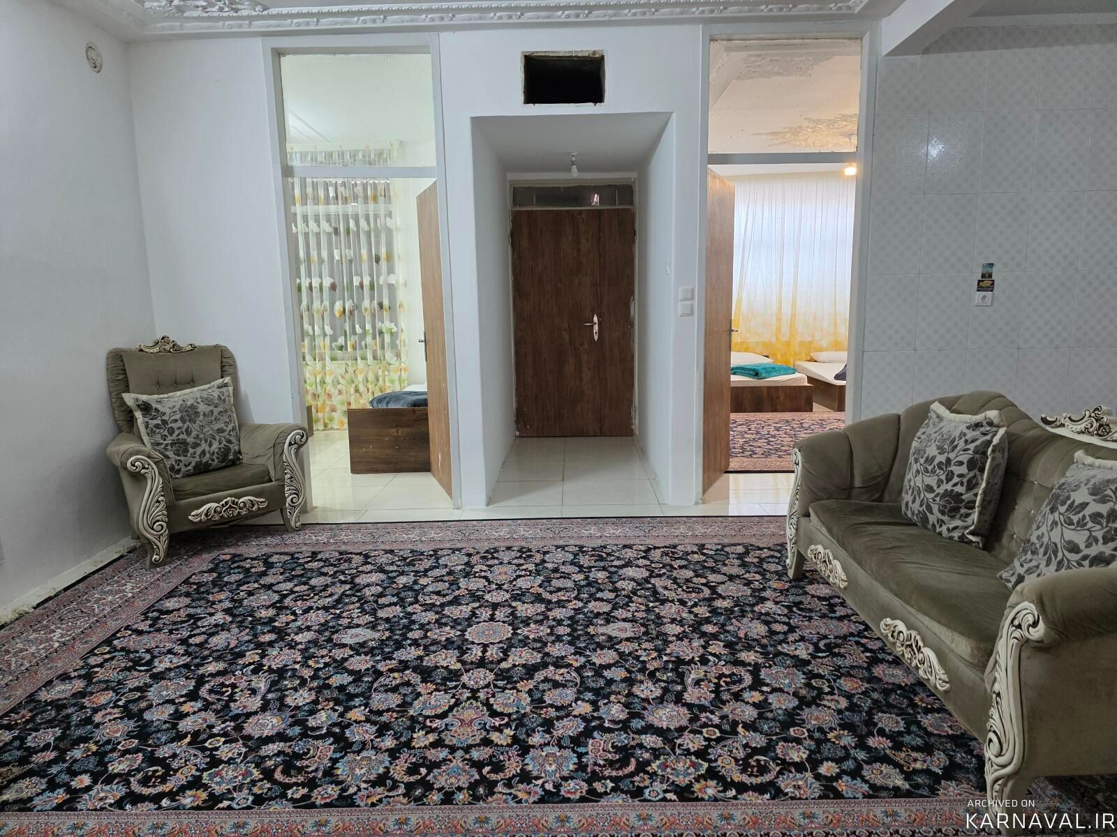 آپارتمان دوخوابه مبله نزدیک حرم
