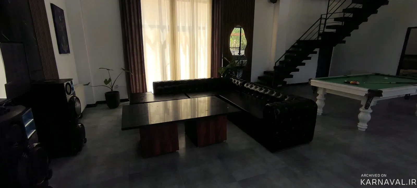 ویلا استخردار آبگرم گالادریل با بیلیارد سهیلیه
