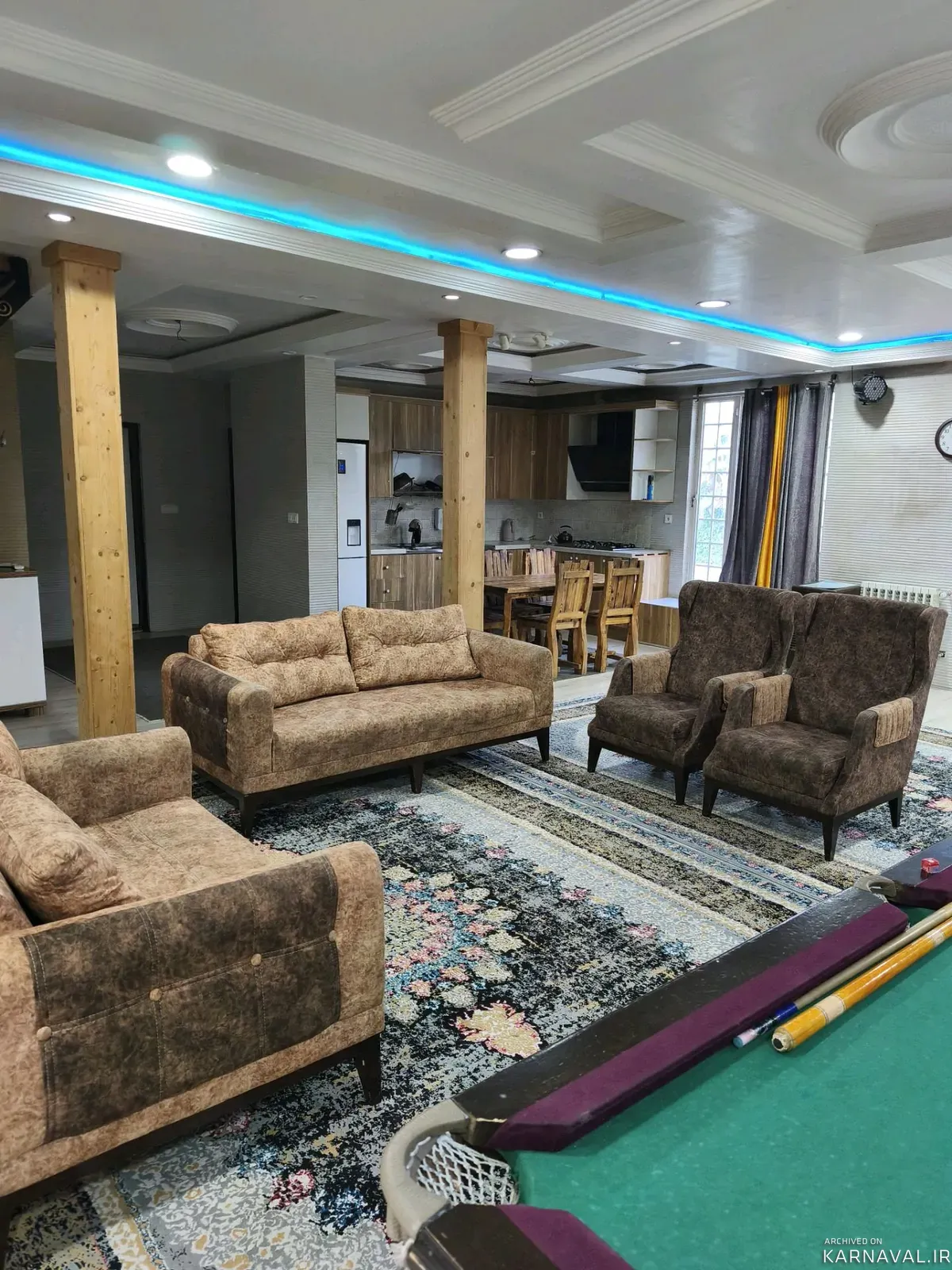ویلا استخردار آبسرد صدف با بیلیارد دزفول ویلا استخردار آبسرد صدف با بیلیارد دزفول