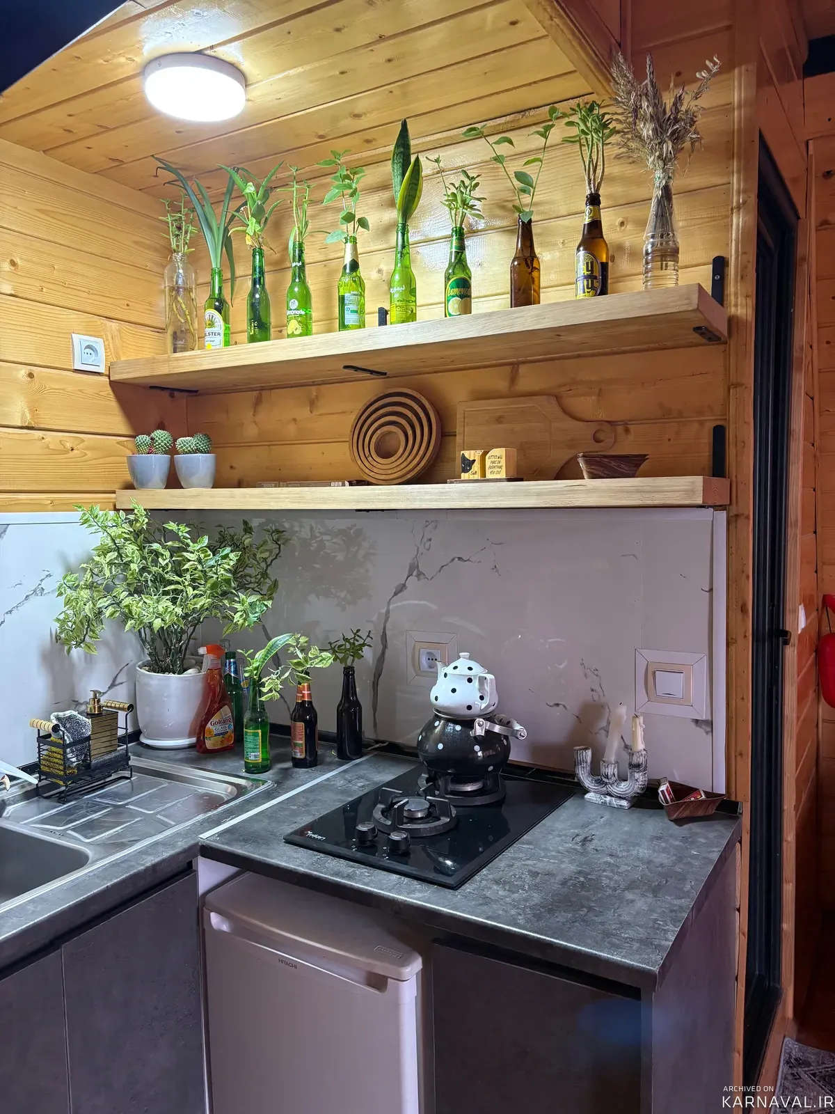 کلبه سوئیسی ساحلی نیما انزلی