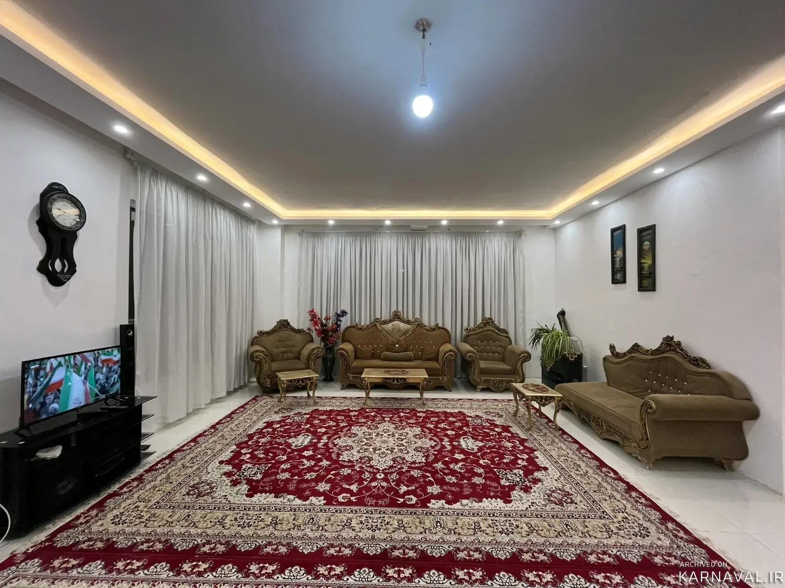 ویلا تریبلکس استخردار آبگرم مارینا  طرقبه