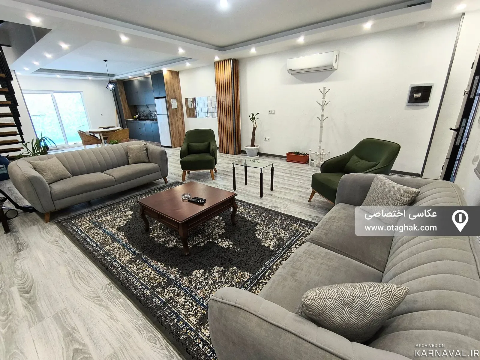 ویلا استخردار آبگرم صدف (2) مهندس رسا با فوتبال دستی و ایرهاکی نوشهر