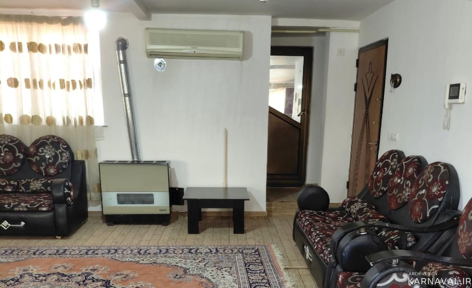 واحد دو خواب دارای تراسی با چشم انداز رودخانه