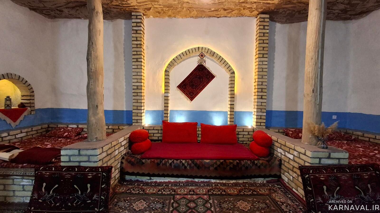 سوییت نقلی در باغ یک هکتاری