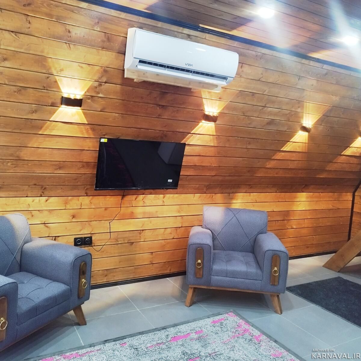 کلبه سوئیسی تکخوابه هیرکان کلبه سوئیسی تکخوابه هیرکان