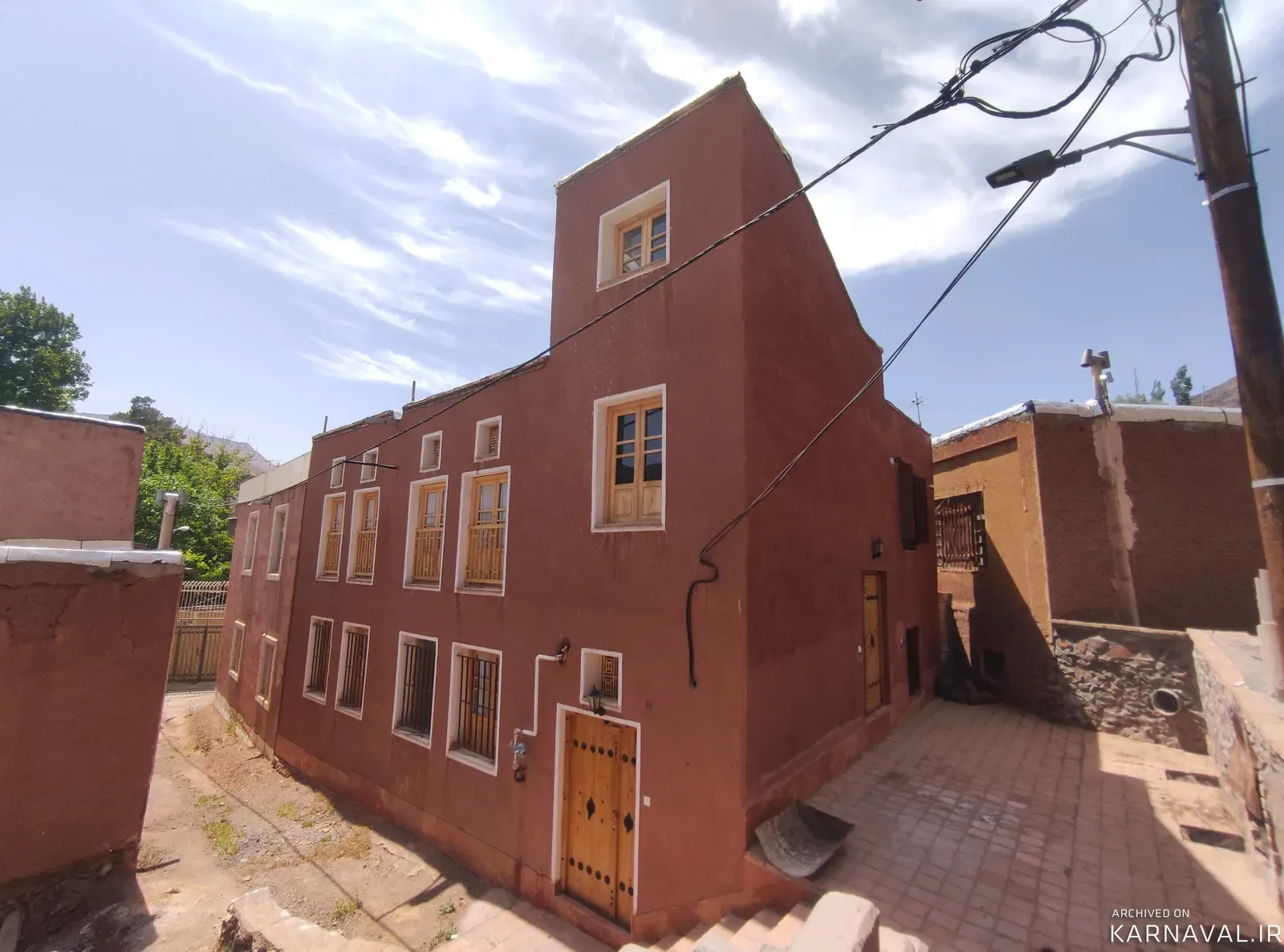 خانه سرخ ابیانه خانه سرخ ابیانه