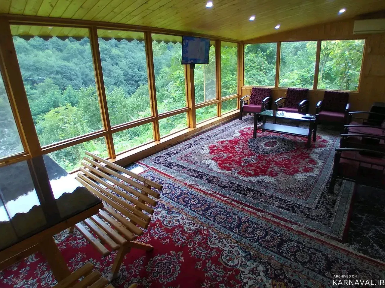 کلبه باغ صفارود  رامسر