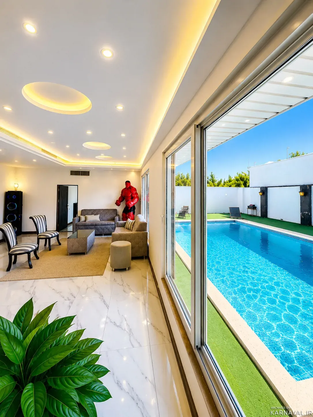 ویلا عمارت استخردار آبگرم ستاره سهیلیه ویلا عمارت استخردار آبگرم ستاره سهیلیه