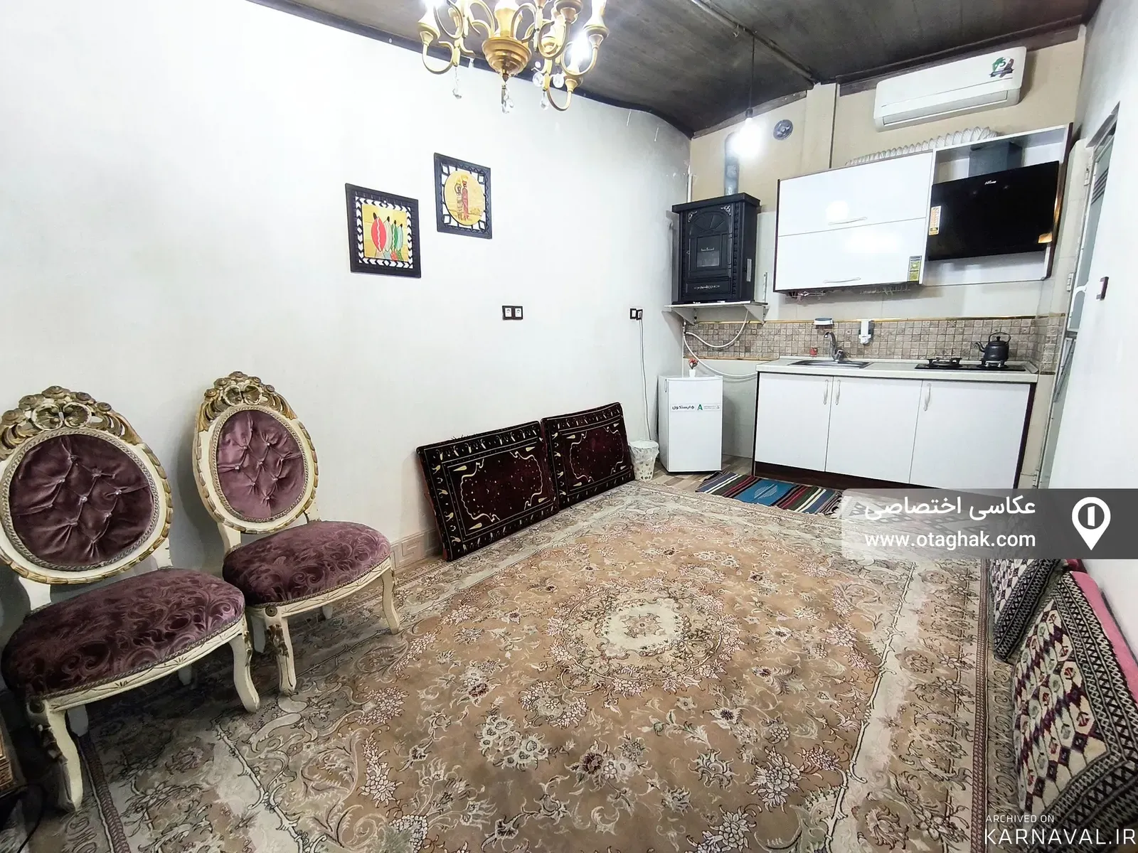 اقامتگاه بوم‌گردی مزرعه آفتابگردان (4نفره) گرگان