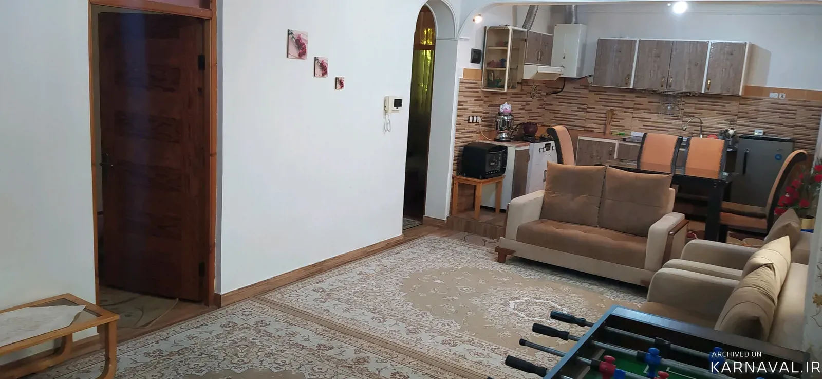 ویلا شکوفه با فوتبال دستی رشت