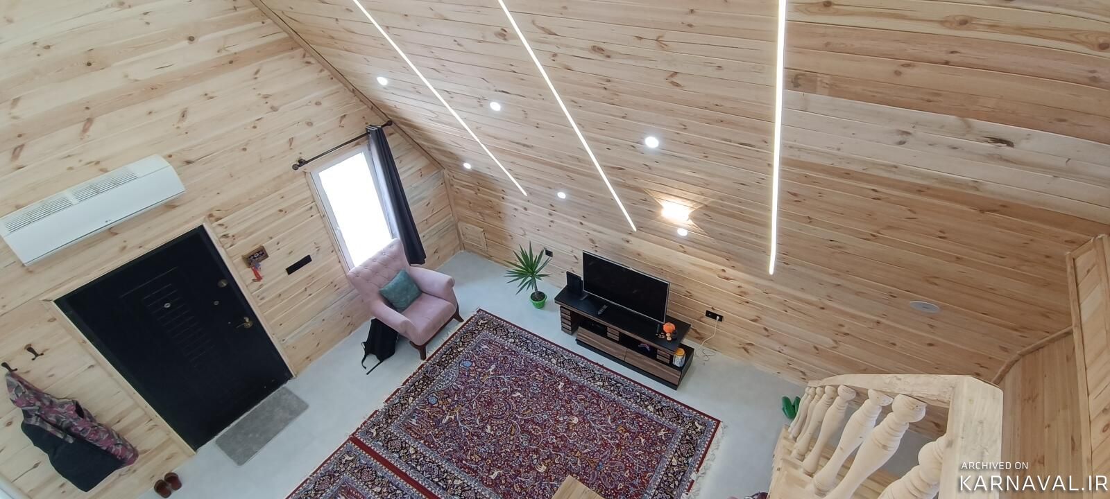 کلبه سوئیسی یولکا در قاضیان رشت