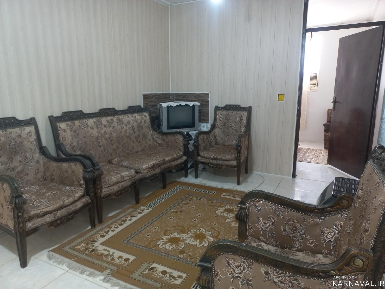 دو خوابه ساحلی دربست در رامسر