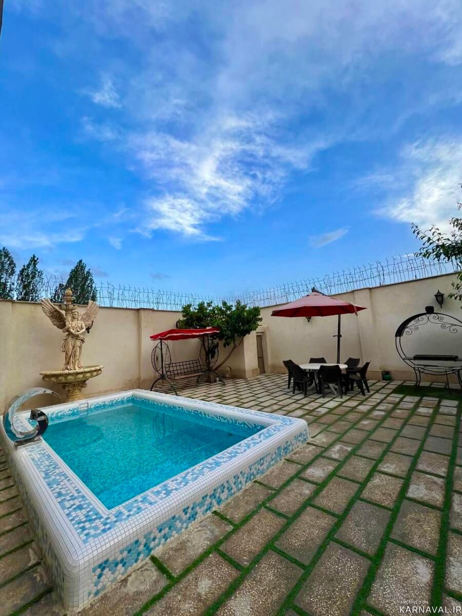 ویلای دربست دوخوابه استخر اب سرد در کردان ویلای دربست دوخوابه استخر اب سرد در کردان