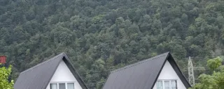 کلبه سوئیسی استخردار آبگرم ژیوار گاردن نوشهر کلبه سوئیسی استخردار آبگرم ژیوار گاردن نوشهر