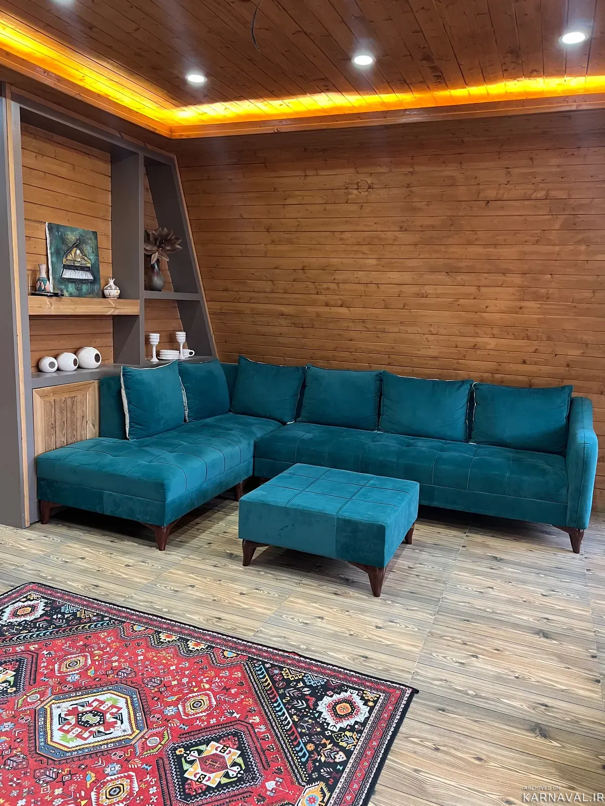 کلبه چوبی پیچک انزلی