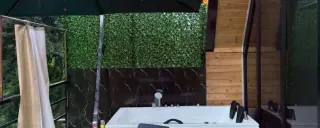 کلبه خاطره با جکوزی شیرگاه کلبه خاطره با جکوزی شیرگاه