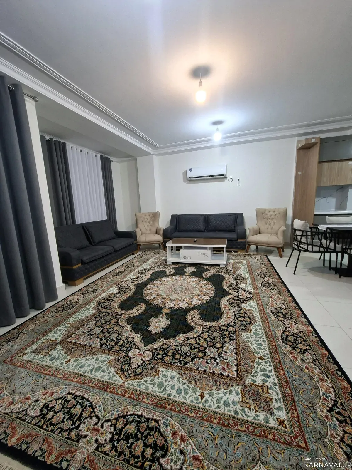 آپارتمان مبله گلدن آفتاب (واحد ۲) قشم