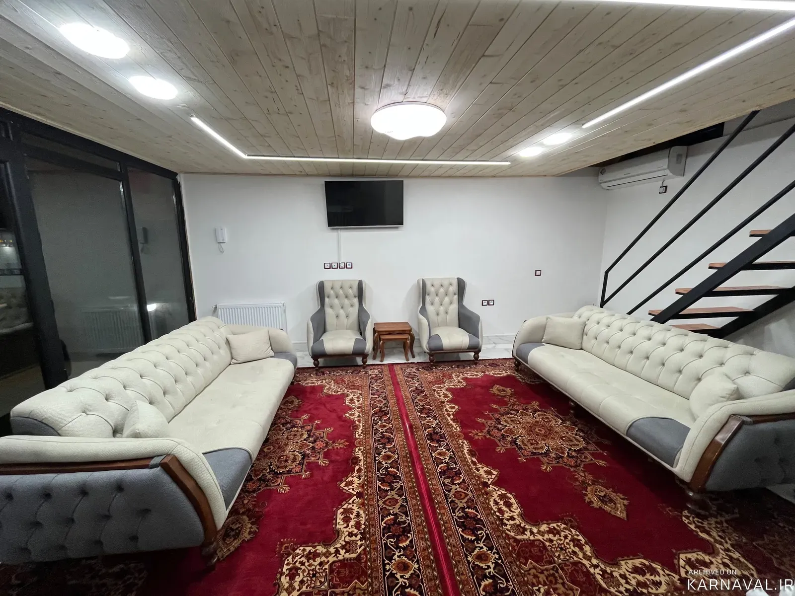 کلبه سوئدی مهرسام با جکوزی  شاندرمن