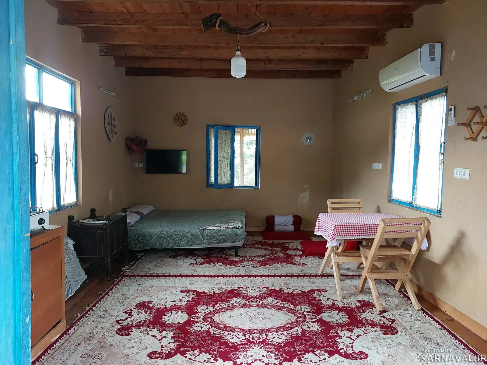 روستایی و عشایری چوبی دوبلکس کلان کلاچای
